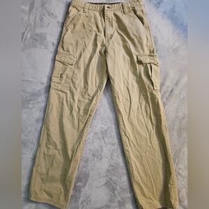 Wrangler Men's Tan Cargo Pants 32 X 34